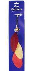 Iowa State Cyclones Team Color Feather Hair Clip(D0102H7511A.)