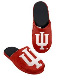 Indiana Hoosiers Slippers - Mens Big Logo(D0102H751HA.)