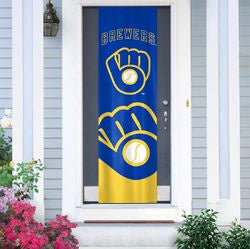 Milwaukee Brewers Banner Door(D0102H75B1G.)
