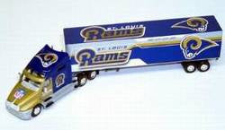 St. Louis Rams Fleer Collectibles 2002 Tractor Trailer(D0102H75S4A.)
