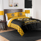 Bruins OFFICIAL Draft King Comforter & Shams Set(D0102H7X6BW.)