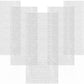 Pack of 25 clear Bubble Out Bags 8 x 175 Padded cushioned Pouches 8 x 17 12 Waterproof Poly Mailing Bags with Self-Sealing for S