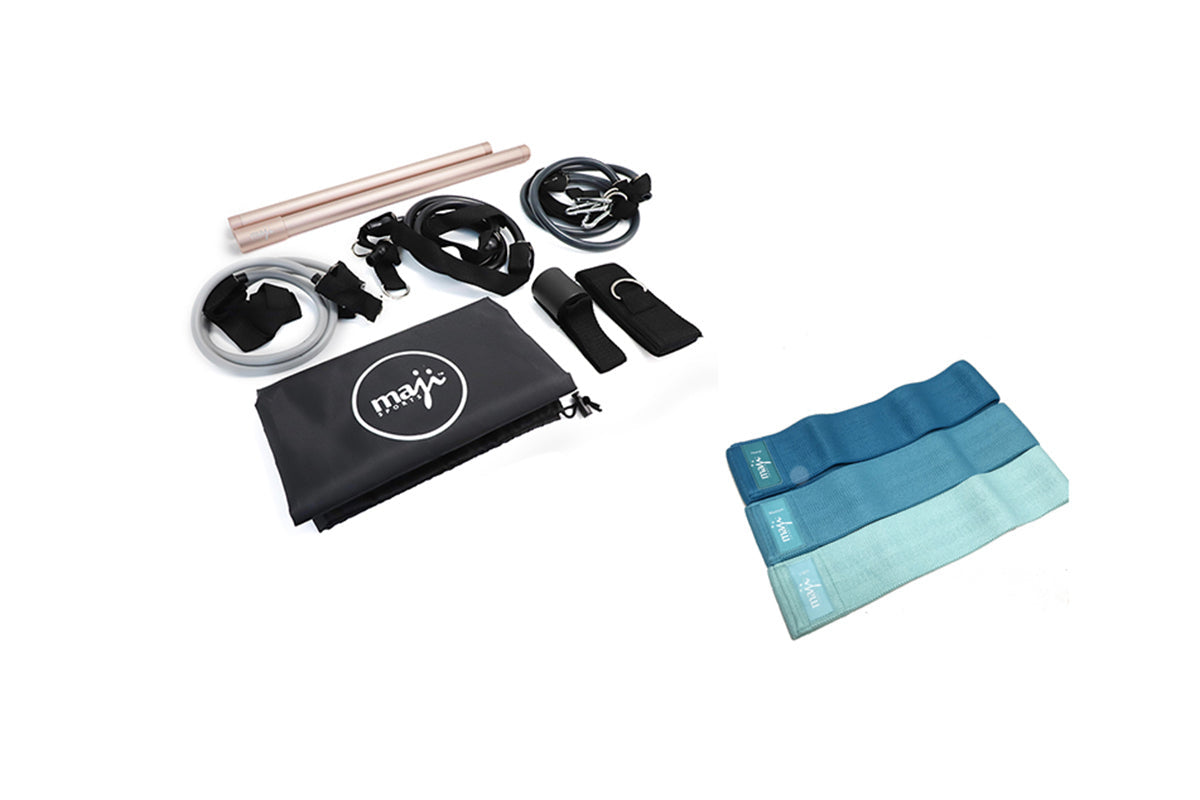 EXERcISE BAR & BOOTIE BANDS BUNDLE(D0102H9SPMW)