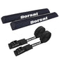 DORSAL Aero Roof Rack Pads with 15 ft Surf Straps for Car Surfboard Kayak SUP Long(D0102HAP6CG.)