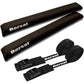 DORSAL Sunguard (No Fade) Aero Roof Rack Pads and 15 ft Straps for Car Surfboard Kayak SUP Snowboard(D0102HAP6MU.)