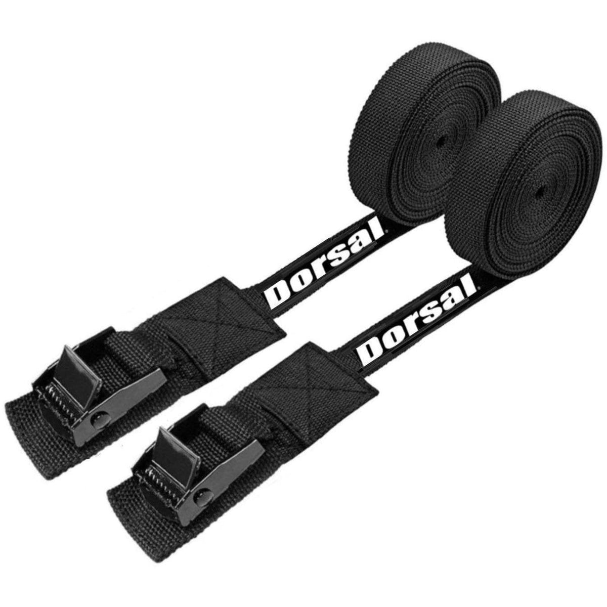 Dorsal Tie Down Straps for Roof Rack Padded Crossbars holds Surfboards Kayaks Canoes Paddleboards(D0102HAP6Y7.)