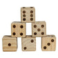 Large Wooden Outdoor Dice(D0102HAPY3V.)