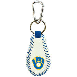 Milwaukee Brewers Keychain Retro Baseball(D0102HEIP9Y.)