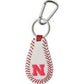 Nebraska Cornhuskers Keychain - Classic Baseball(D0102HEIPGV.)