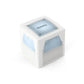 Push-Button Elegance with Stainless Steel Keychain and Super LED