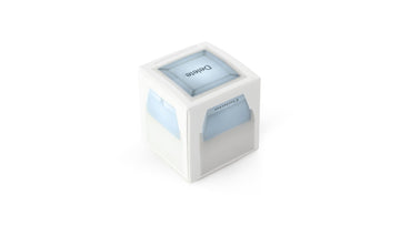 Push-Button Elegance with Stainless Steel Keychain and Super LED