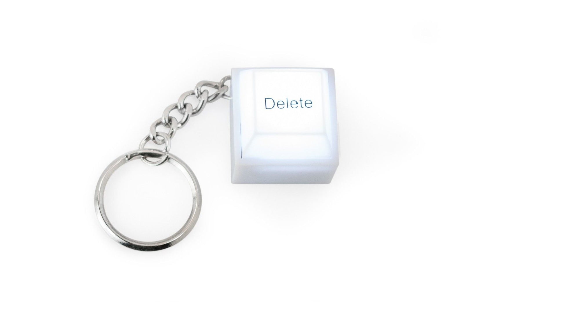 Delete Keyboard Button to Light Up your Space & with Keychain Included
