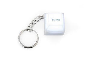 Delete Keyboard Button to Light Up your Space & with Keychain Included