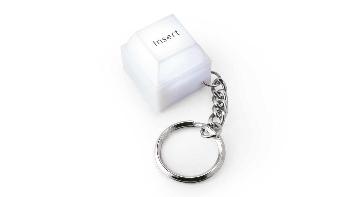 Insert Keyboard with Keychain and EnhanceLighted LED Keys Feel