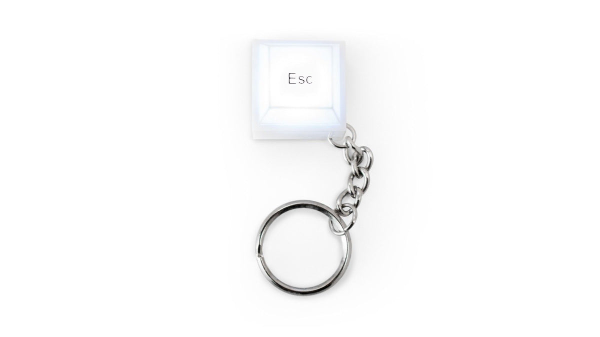 ESC Keyboard with Lighted Keys LED and Easy Battery Replacement