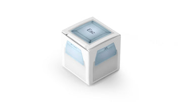 Inexpensive Escape Keyboard for Smooth LED Actions & Easy Battery Replacement