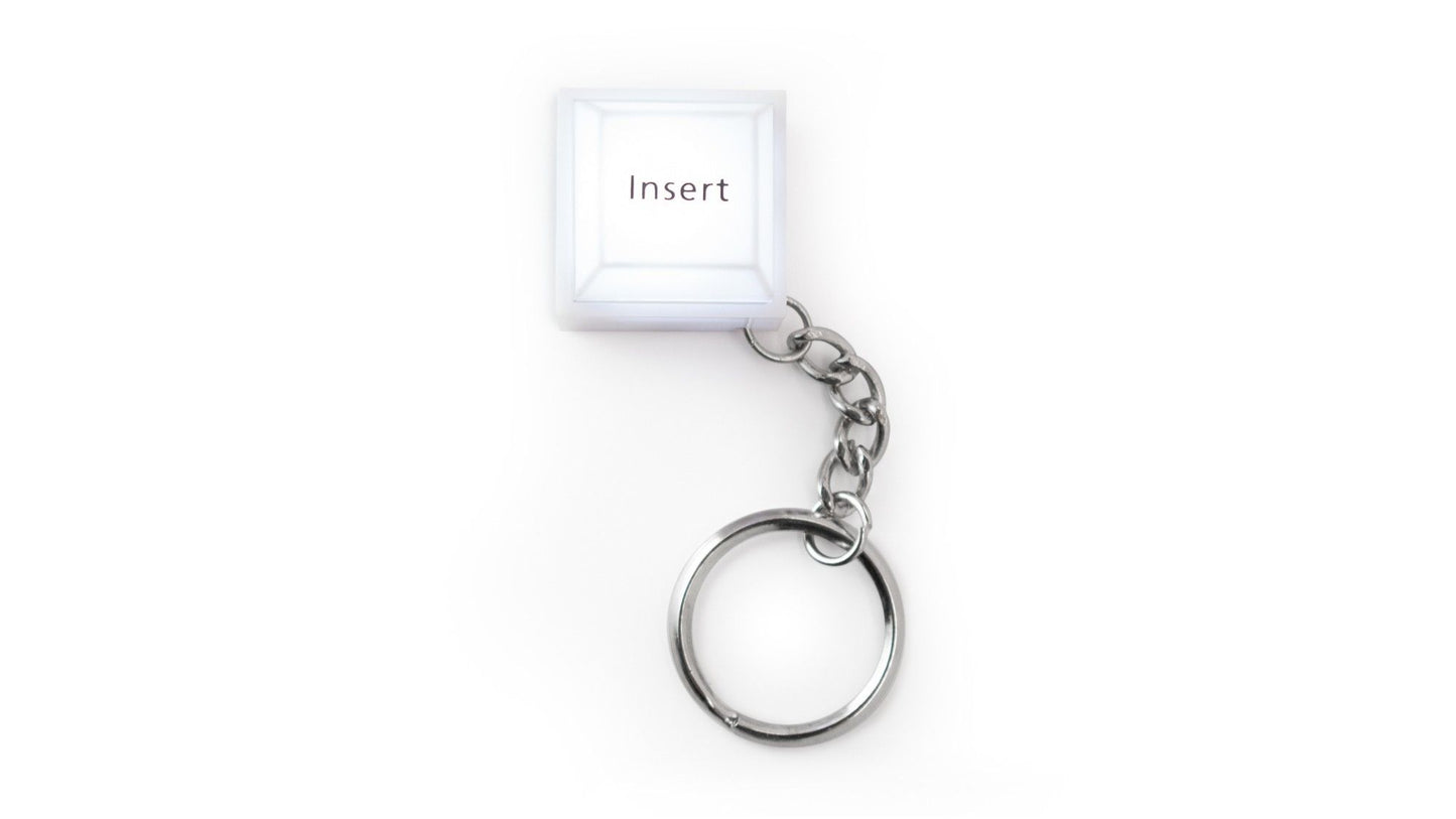Light Insert Keyboard with Unique Keychain & Effortless Elegance
