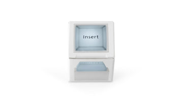 White LED Insert Keyboard with Cleaned Keys & Batteries Included