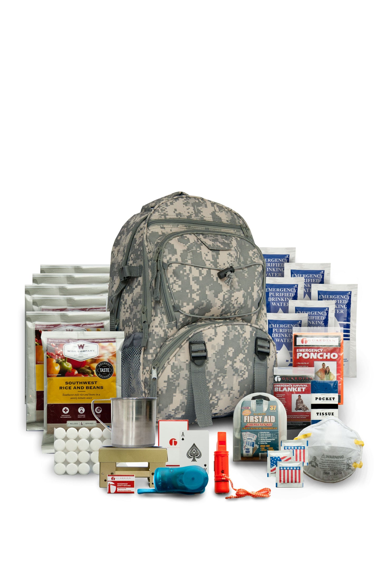 5 Day Survival Back Pack(D0102HEVX4A.)