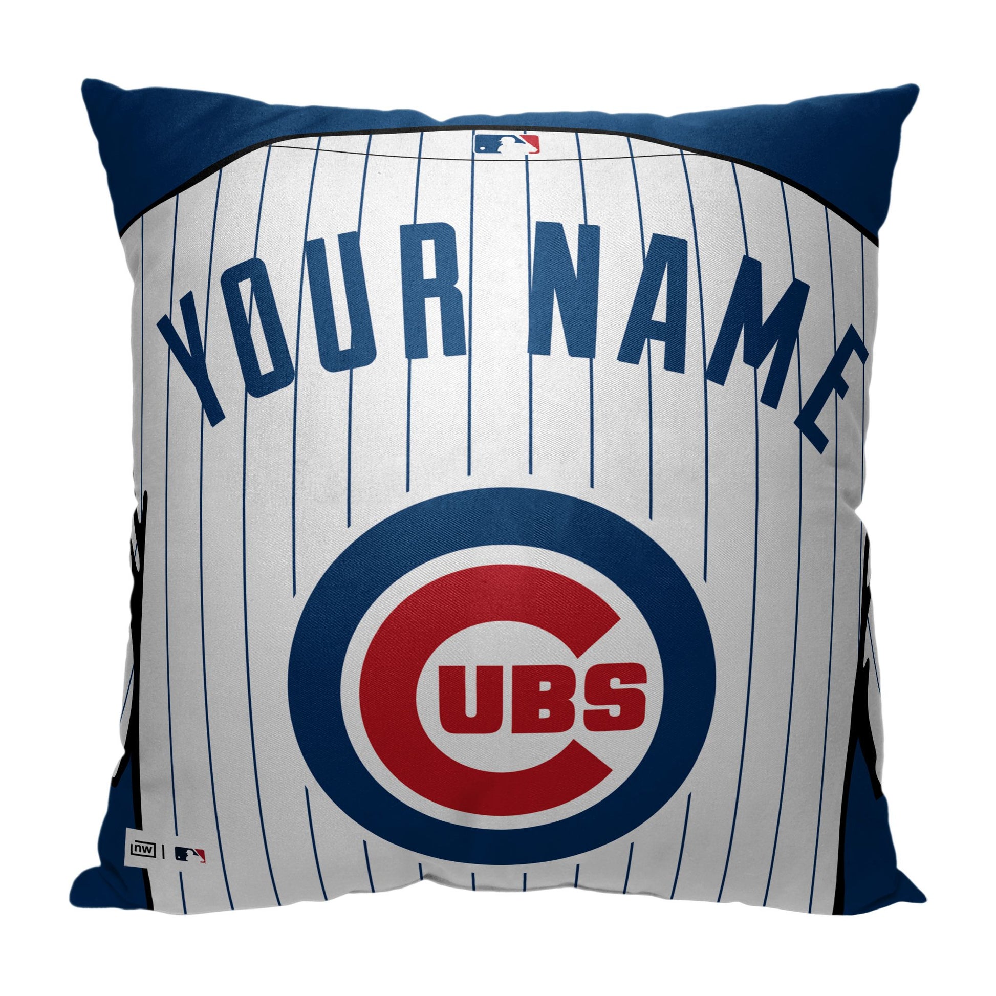 [Personalization Only] OFFICIAL MLB Jersey Personalized Pillow - Chicago Cubs