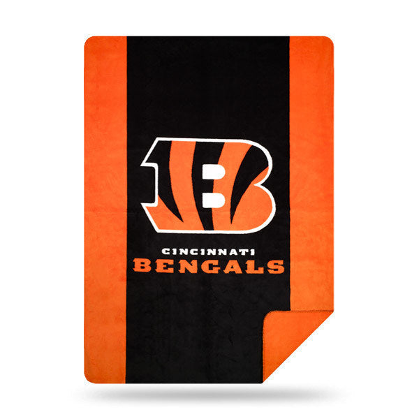 Bengals OFFICIAL Denali Sliver Knit Throw(D0102HH6H8A.)