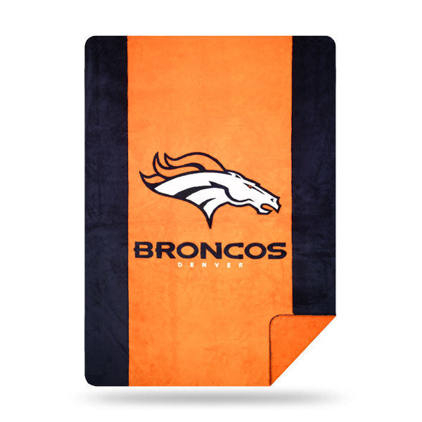 Broncos OFFICIAL Denali Sliver Knit Throw(D0102HH6H8W.)