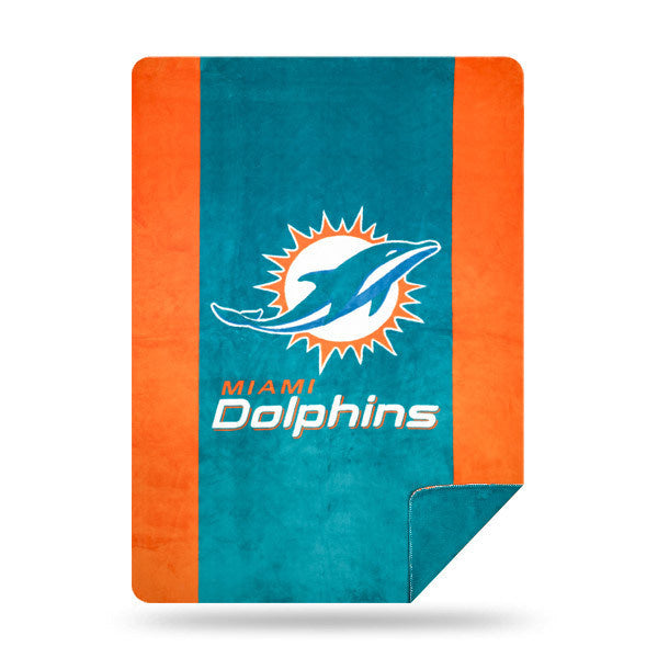 Dolphins OFFICIAL Denali Sliver Knit Throw(D0102HH6HKV.)