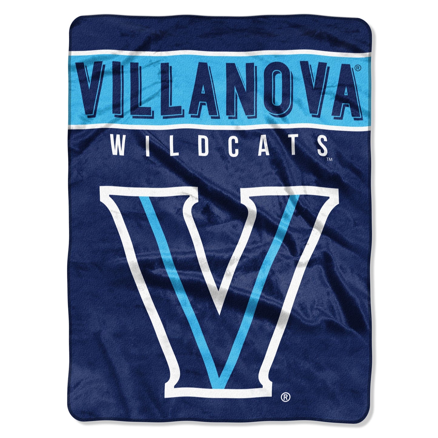 Villanova OFFICIAL Collegiate Basic Raschel Throw(D0102HH6L1W.)
