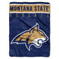 Montana State OFFICIAL Collegiate Basic Raschel Throw(D0102HH6L2Y.)