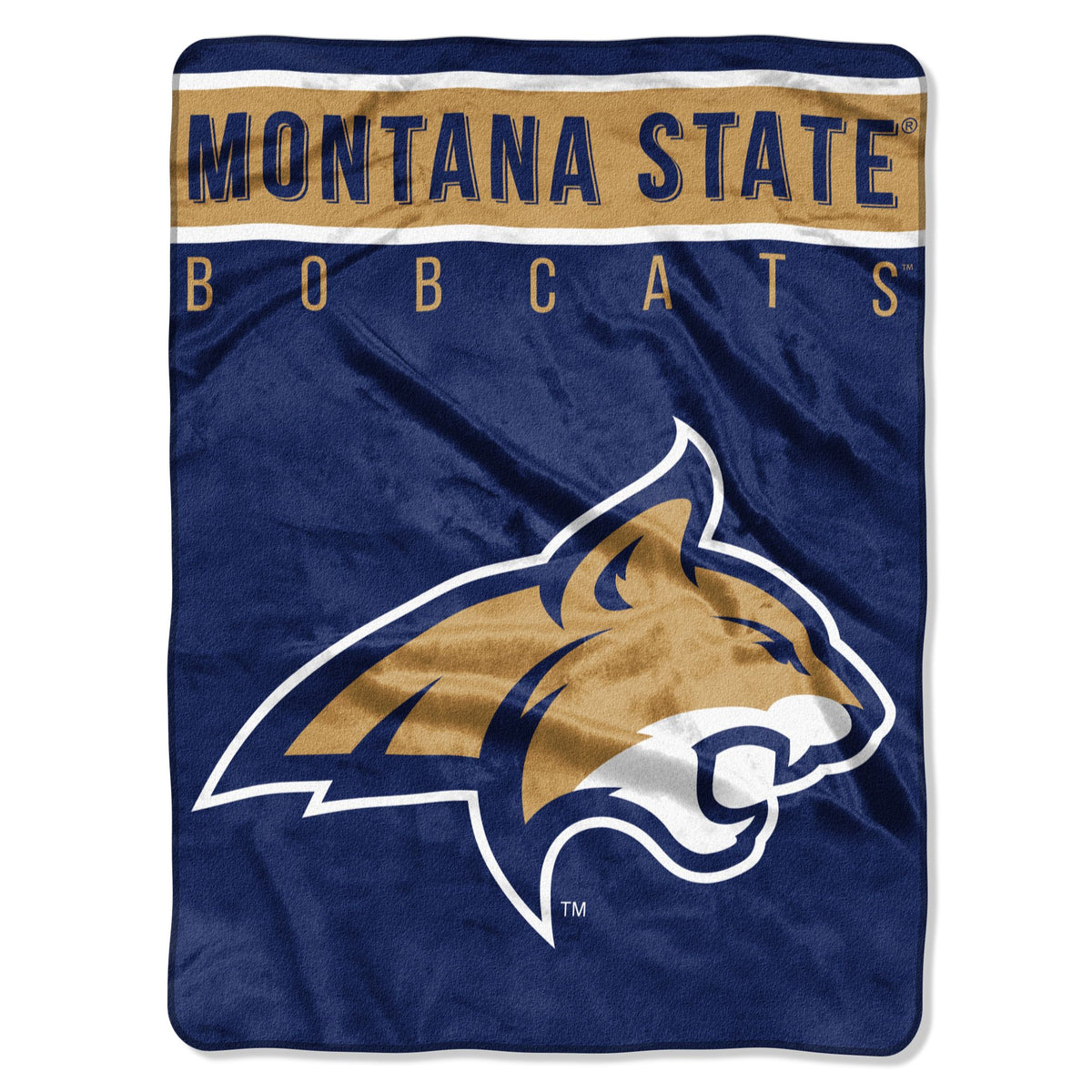 Montana State OFFICIAL Collegiate Basic Raschel Throw(D0102HH6L2Y.)
