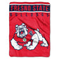 Fresno State OFFICIAL Collegiate Basic Raschel Throw(D0102HH6LEU.)