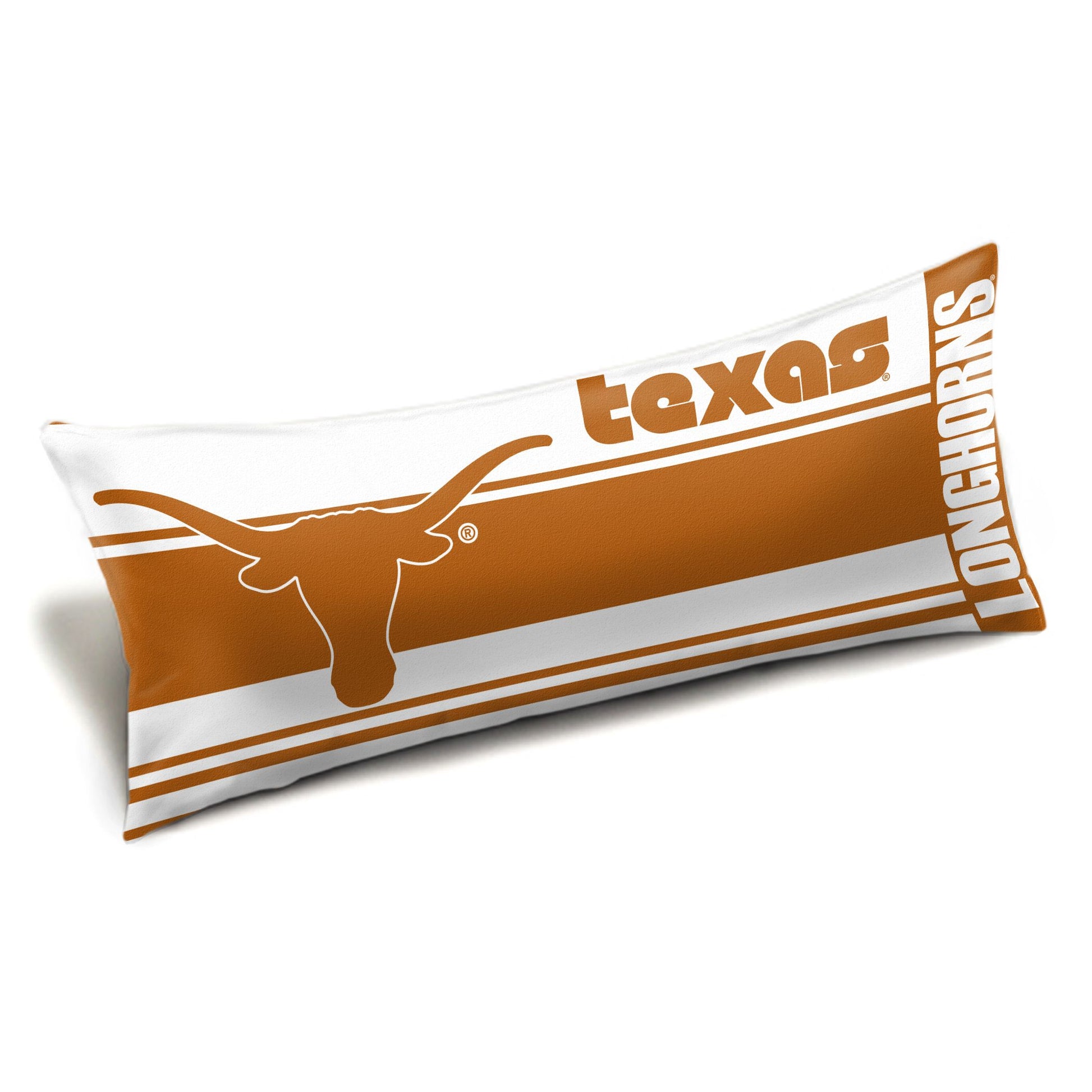 Texas OFFICIAL Collegiate Seal Body Pillow(D0102HHY13G.)
