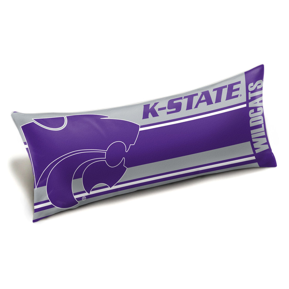 Kansas State OFFICIAL Collegiate Seal Body Pillow(D0102HHY1TW.)