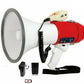 Megaphone Speakers Blow Horn Pro Loud Speaker Bullhorn Rechargeable Battery Handheld Siren Voice Recording 77SF WB(D0102HHYKKX.)
