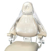 Disposable Dentist Headrest covers in Bulk Pack of 3000 Regular clear Plastic Head Rest Protectors for Tattoo and Dental chairs 
