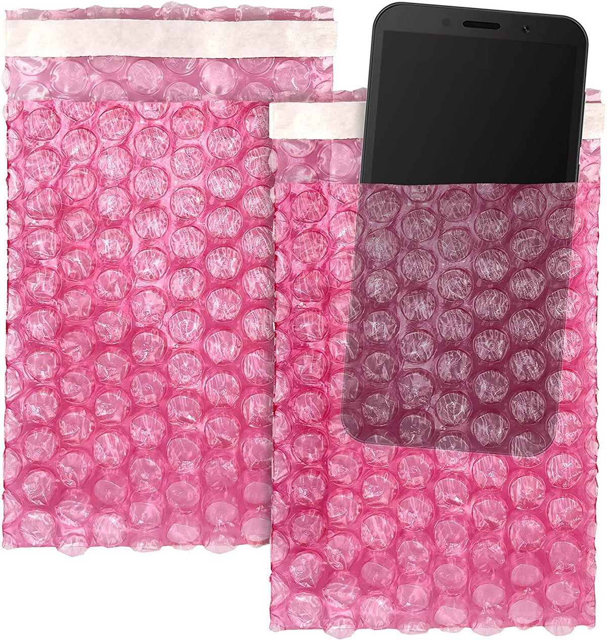 Pack of 500 Anti-Static Bubble Out Bags 4 x 105 Resealable Static Shielding Bag 4 x 10 12 Bubble cushioning Wrap Pouch Bag Ideal