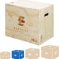 3-in-1 Wooden Jump Box for crossfit Workout 12*14*16in Height Log color(D0102HIVU0g)