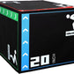 3-in-1 Artificial leather Jump Box for crossfit Workout 20*24*30in Height Black(D0102HIVUV7)