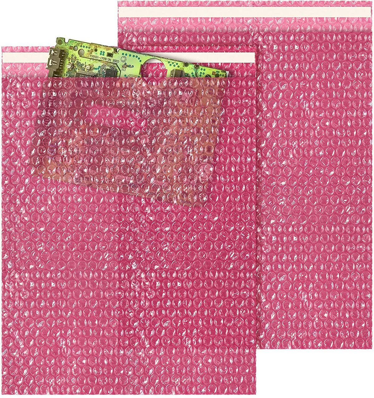Pack of 150 Anti-Static Bubble Out Bags 8 x 175 Resealable Static Shielding Bag 8 x 17 12 Bubble cushioning Wrap Pouch Bag Ideal
