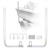 VEVOR Boat Trailer Guide, 43 Adjustable Design Trailer Guide Poles, 2PCS Rustproof Galvanized Steel Trailer Guide, Trailer Guid