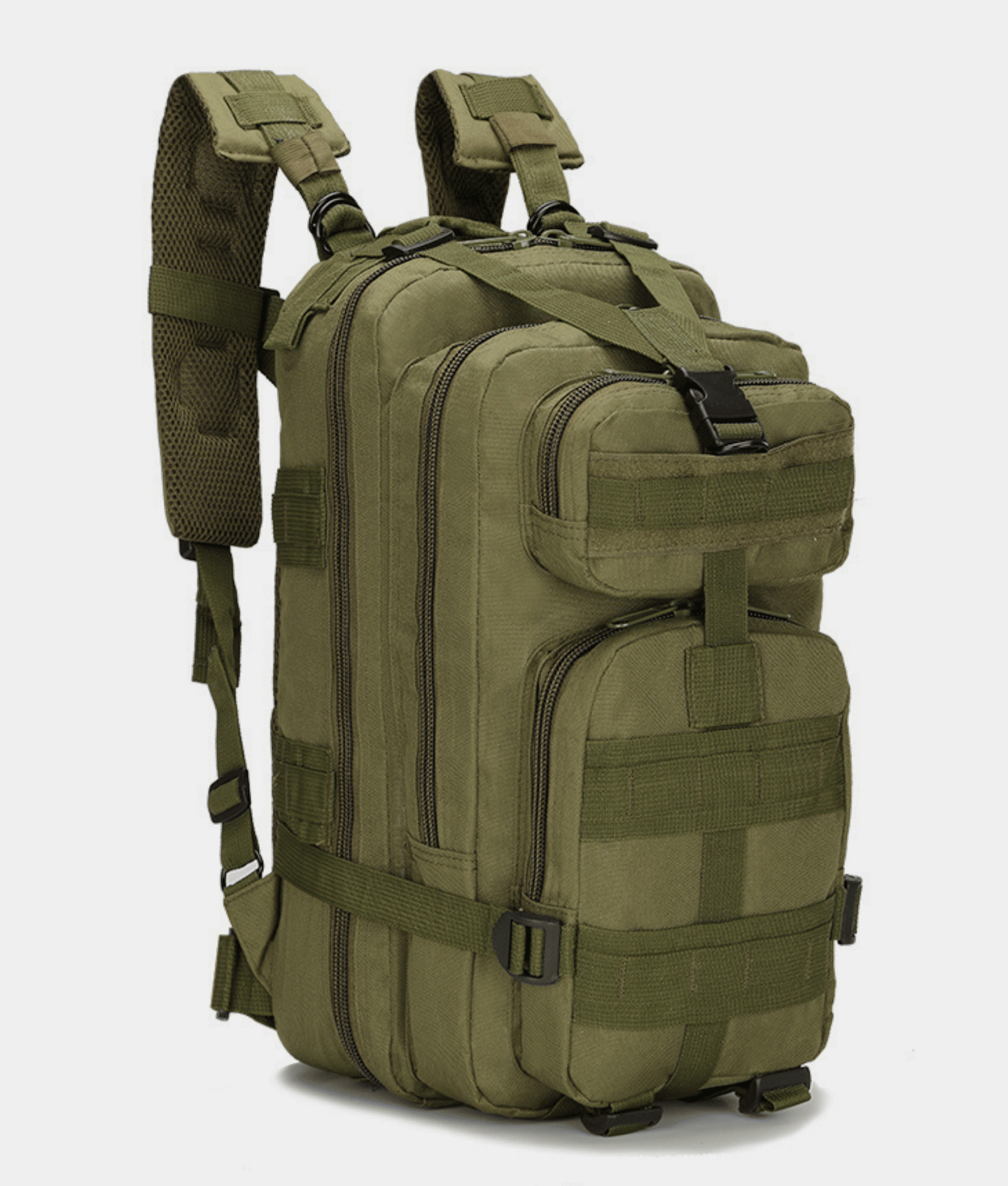 Military 3P Tactical 25L Backpack | Army Assault Pack | Molle Bag Rucksack | Range Bag(D0102HPSRWA.)
