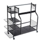 VEVOR Golf Storage Garage Organizer, 2 Golf Bag Stand Holder and Other Sports Equipment Storage Rack, Rolling Ball Cart on Wheel