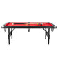VEVOR Billiards Table, 7 ft Pool Table, Portable Foldable Space-Saving Table, Billiard Table Set Includes Balls, Cues, Chalks an