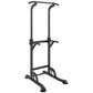 VEVOR Power Tower Dip Station, 10-Level Height Adjustable Pull Up Bar Stand, Multi-Function Strength Training Workout Equipment 