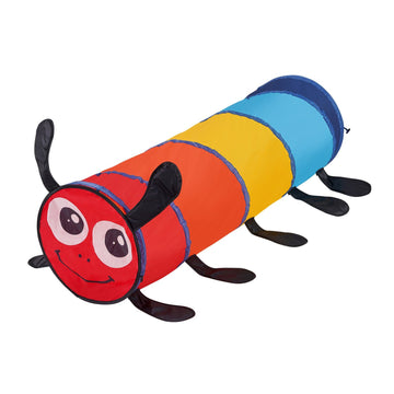 Vevor Kids Play Tunnel Tent For Toddlers, Colorful Pop Up Caterpillar Crawl Tunnel Toy For Baby Or Pet, Collapsible Gift For Boy