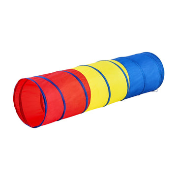 Vevor Kids Play Tunnel Tent For Toddlers, Colorful Pop Up Crawl Tunnel Toy For Baby Or Pet, Collapsible Gift For Boy And Girl Pl