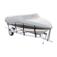 VEVOR Boat Cover, 17-19 Trailerable Waterproof Boat Cover, 600D Marine Grade PU Oxford, with Motor Cover and Buckle Straps, fo