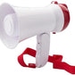 Megaphone Handheld Mini Bullhorn Cheer Loudspeaker Bull Horn Speaker Small Megaphono Siren Sling Strap Portable 5Core HW 1 BTRY(