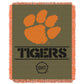 Clemson OFFICIAL Collegiate 46X60 OHT Rank Jacquard Throw(D0102HX61DJ.)