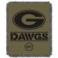Georgia OFFICIAL Collegiate 46X60 OHT Rank Jacquard Throw(D0102HX61M2.)